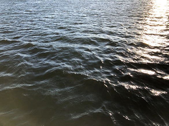 海の方と山の方。