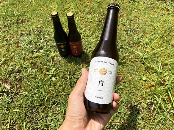 夏真っ盛りに届いた素敵なビール。