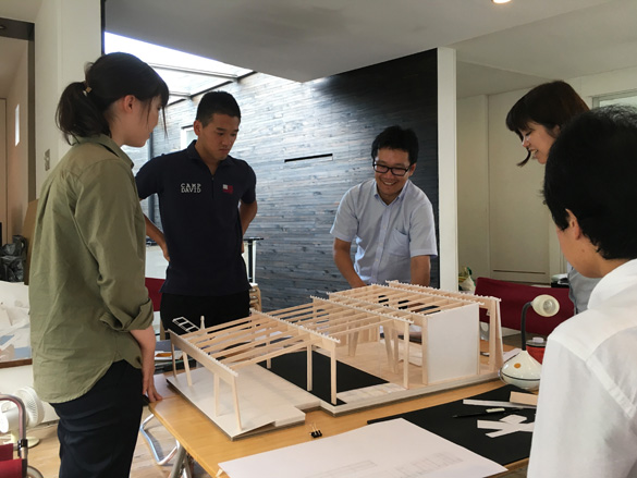 学生たちの夏休み。