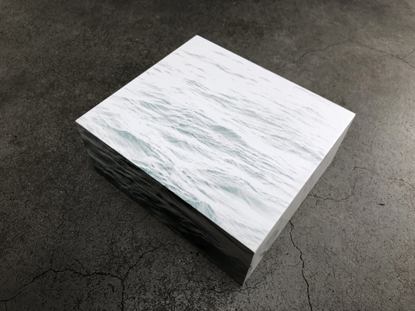 幕張の海の欠片。