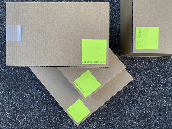 “建築ではない方の模型”のその後のその後です。