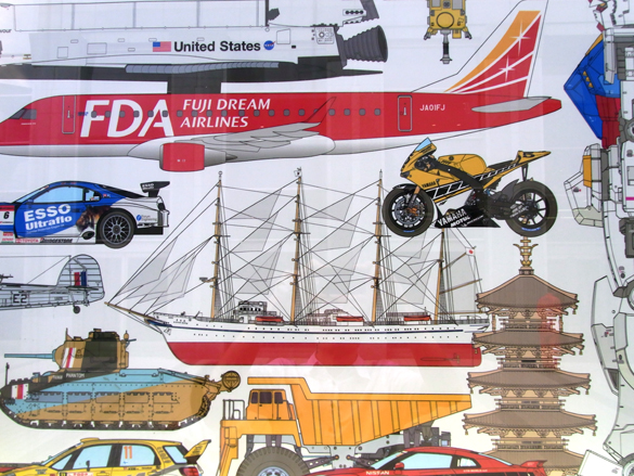 ジオラマと建築模型と。