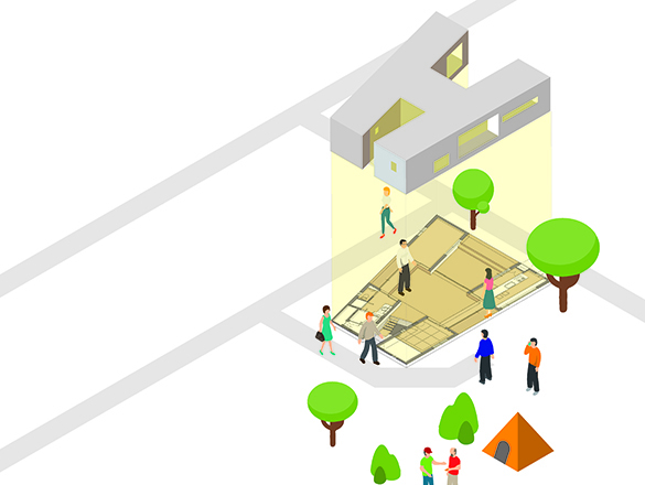 テントもあるよ。