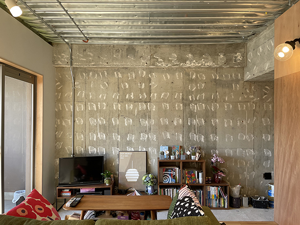 常磐町のマンション。