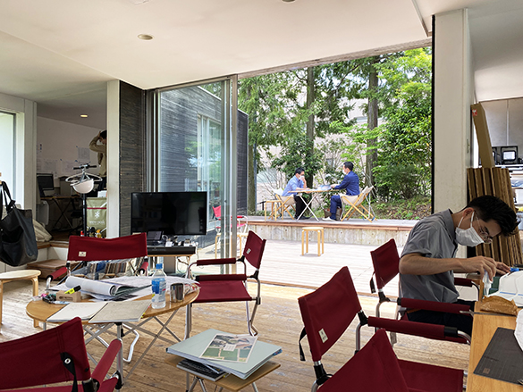 渡辺事務所の一等席。